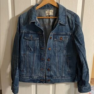 Madewell Medium Wash Indigo Denim Jacket